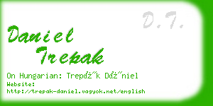 daniel trepak business card